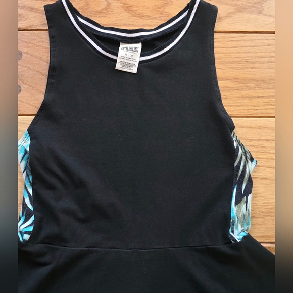 PINK by Victoria's Secret Black and Blue Floral Dress - Picture 3 of 6